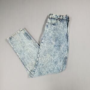 Vintage Orange Tab Levi's 506  Jeans Men's Size 32x34 Acid Washed